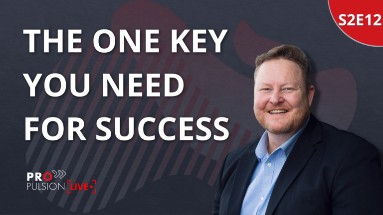 S2E12 – The one key you need for success