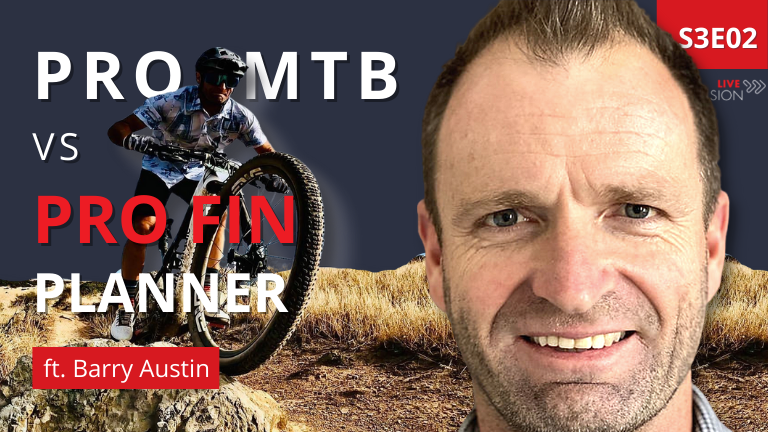S3E2 – Unbelievable lessons for financial planners from a Pro MTB coach ft. Barry Austin