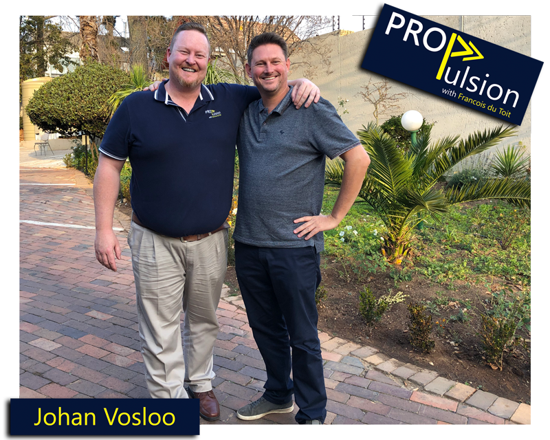 francois du toit and johan vosloo posing for a picture